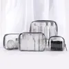 PVC Clear Make Up Case Transparante Reizen Cosmetische Tas Kleine Grote Make-up Organizer Toiletto Bad Wash Opslag Pouch Bag