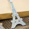 Magic Ikery Zircon Crystal Classic Paris Eiffel Tower Penor Colars