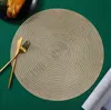 16 Designs Placemat För Matbord Underlägg Löv Simulering Växt PVC Cup Kaffebord Mattor Hollow Out Kök Heminredning