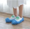 سريع التطهير حذاء الغلاف متعددة الوظائف الصلبة الغبار نظافة منزل الحمام أحذية الطابق غطاء تنظيف ممسحة شبشب 6 ألوان FY4465