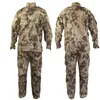 Caça ao verão BDU Field Uniform Camouflage Conjunto de camisa calças de caça tática masculina Kryptek Typhon Camo274x