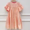 enfant fille vêtements rose ensemble mode robe de mariée pour enfants enfant designer été princesse robes 100160 cm coton matériel 20222409635