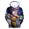 Anime One Punch Man Cosplay Costume Saitama Oppai 3D Imprimé Surdimensionné Femmes / Hommes Hoodies Sweats Casual Survêtement 201113