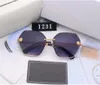 2020 Round Metal Sunglasses Designer Eyewear Gold Flash Glass Lens For Mens Womens Mirror Sunglasses Round unisex sun glasse273B