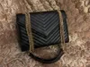 Fashion Designer torby klapka luksusowe torebki SUNSET oryginalne skórzane damskie torby na ramię średni crossbody puse wallet