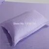 Kekegentleman 2 pcslot 48x74cm CASA 100% Algodão travesseiro de travesseiro de listras em cores sólidas y200417