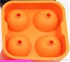 Practical Pudding Mould Novelty DIY Chocolates Mold Silicone 4 Hole Ice Ball Moulds For Bar Party Drink Decorations 5 5ww ZZ