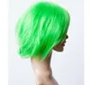 Prettyland Green Short Haar Wig Largeed Pixie Frivid Damskie Męskie C556