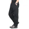Calças de carga masculinas casuais multi bolso calças militares de alta qualidade calças longas para homens camo corredores plus size 30-40 201125
