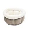 Doux chat nid luxe chenil chiot maison de haute qualité lit pour chien confortable chaton cage fournitures chaud tapis pour animaux de compagnie 201223