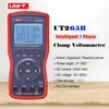 UNI-T UT265B 2/3 Phase Clamp Voltammeter;Dual-clamp phase volt-ampere meter Active Apparent Reactive power Data storage RS-232