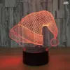 Mooie kleurrijke LED Night Light Lamp Romantische kinderen voor thuiskunst Decor verlichting aangedreven batterij aanraking knop