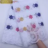 SJD LACE Newest Nigerian African Cotton Lace Fabric 2020 Cheap High Quality Swiss Voile Lace Punch Cotton For Wedding DressA1800 T200619