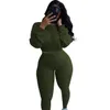 2021 Women Two Pieces Outfits Solid Colour Bat Sleeve Top Pleated Trousers Ladies New Fashion Pants Set Sportwear Tracksuits FY7300