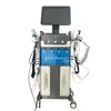 Salongutrustning 14 i 1 Hydra Facial Dermabrasion Aqua Peeling Machine Hydro Skin Deep Cleansing Hyperbaric Therapy Microcurrent Ultraljud Anti Aging