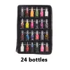 48 bottiglie colorate nail art paillettes glitter polvere per unghie pigmenti 3d adesivo ultrasottile fiocchi decorazioni per manicure set nail beauty