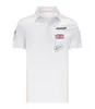 2021 new team F1 racing suit T-shirt Polo shirt short-sleeved custom same style