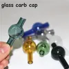 rökning Glaskulor Carb Cap med Bubble Ball E-cigarett Dabber Universal Caps för XL XXL Quartz Water Pipess
