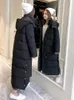Femme Down Fashion épais manteau chaud dame coton Parka longue Jaqueta veste d'hiver avec capuche 201202