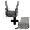 Micro plate-forme de poitrine tactique, harnais H modulaire D3CR, sac amusant, pochette, équipement de Combat, gilet 556 Mag Colete3074947