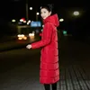 Mit kapuze Lange Winterjacke Frauen Plus Größe Große Größe 5XL 6XL Baumwolle Gepolsterte Mantel Frauen Parka Parkas Weibliche Outwear Warme camperas 201026