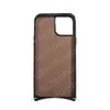 Luxury Wallet Flip Phone Cases For iPhone 15 14 13 12 11 Pro XS X MAX XR 8 Plus Fashion Card Holder Credit Pocket Protective Handbag Kickstand Lanyard Strap Fabric Coverr