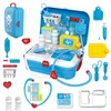 Kinder Spielzeug Medizinische Kit Arzt Krankenschwester Zahnarzt Pretend Rolle Spielen Spielzeug Für Kinder Set Bildung Lustige Frühe Lernen Spielzeug juguetes LJ201012