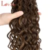LOVE ME Hair Bundles Curling Curls Blonde 32 Inch Deep Wave Soft Super Long Synthetic BIO Curly 220216
