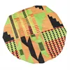 Kids Size African Flower Design Satin Lining Bonnet Colorful Pattern Hair Care Sleep Hat Children Big Loose Beanie Cap