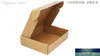 Partihandel-50PCS 20cm * 16cm * 5cm Kraft Papperslådor Anpassad presentförpackningslåda, Corrugated Paper Shipping Cake Packing Boxes