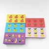 25mm minkfransar Tomt Lash Packing Box Custom Logo Glitter Dramatic Eyelashes Case Cute Fruit Packing Box