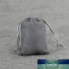 Suede Velvet Drawstring Bag Jewelry Pouch Flannelette Sachet Diamond Ring Necklace Bead Gift Bags Wrapping Custom Logo Print 50p