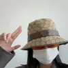 8. klasyczny podwójny g litera czapka kamizelki kobiety szerokie grzbiet hatów skórzana czapka rybakowa sunshade cztery pory roku wysokiej jakości