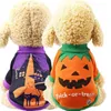 Mignon petit carnaval chats pour tenue costume pieds Halloween animal drôle veste chat vêtements chien deux chiens d'hiver 2 styles HH9-3317