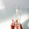 Mini-Glasschale, Shisha-Ölbrenner, Pfeife, Wasserpfeife, 10 mm, Aschefänger, Bong mit kleinem Topf, Glas, Wassersprudler, Pfeifen für Raucher, Perkolator, Rauchzubehör, coole Geschenke