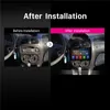 Radio vidéo de voiture à écran tactile Android 9 pouces pour système GPS PEUGEOT 206 2000-2016 avec SWC Bluetooth Mirror Link Carplay USB