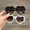 Kinder-Sonnenbrille für Jungen und Mädchen, herzförmige Sonnenbrille, trendige All-Match-Baby-Sonnenbrille, modische Sonnenbrille für Kinder