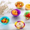 Mini Silicone Bowls Soft Flexible Baby Feeding Bowl Prep Serve Bowls For Condiments Dips Snacks DIY Crafts Bowls IIA882