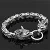 Viking Armband Wolf Head Polsketting Armband voor Mannen Vintage Stijl Sieraden Talisman