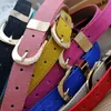 11 Colors Fashion Women Wide Belt Female PU Leather Multicolor Waistbands Belts Ladies Dress Jeans Accessories