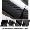 5d carbon fiber wrap Air Bubble wrap film Sticker For Car Motorcyle Phone Sticker Waterproof Black Color 152 X 30CM7139986