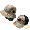 Mode Duck Printed Fisherman Kepsar Full Bokstäver Designer Unisex Ball Hat Basin Kepsar Par Kvinnor Män Kepsar Sommar Travel Cap