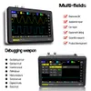 FreeShipping ADS1013D Oscilloscope 2 Channels 100MHz Band Width 1GSa/s Sampling Rate Oscilloscope with 7 Inch Color TFT LCD Touching Screen