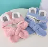 Autunno inverno Cappello lavorato a maglia caldo per bambino Cappello invernale per neonato Berretto caldo Cappello caldo Sciarpa con cappuccio Cappello lavorato a maglia con paraorecchie