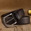 Party Favor PD004 Simple Fashion Men's Needle Buckle PU Leather Casual Men Belt Brown Black Belts