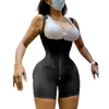 Women's Full Body Shapewea Tummy Control Adjustable Crotch Open Bust Skims Kim Fajas Colombianas Post Surgery Compression 220112