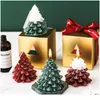 Handmade Christmas Tree Aromatherapy Candles Simple Household Aromatherapy Furnishings Bedroom Dining Table Candlelight Din jlledi