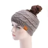 Tricoté Crochet bandeau femmes Sports d'hiver bandeau Turban Yoga bandeau cache-oreilles casquette bandeaux fête faveur 6 couleurs Z7