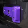 ABS Tailgate Door Spare Tire Hinge Cover Trims Decoraion For Jeep Wrangler JL 2018 UP Purple
