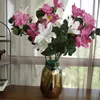 Simulation Bauhinia new Chinese style living room model room decoration wedding photography landscape simulation flower artificial flower